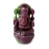 202.00 Carats Lord Ganesha Natural Ruby Carving