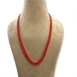2 Strands Natural Coral Beads Necklace