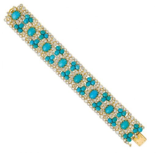 Fine Sterling Silver Turquoise Bracelet