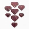 Natural Ruby Carving 8Pcs layout