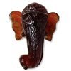 Massive 311 Carats Ganpati Head Hessonite Carving