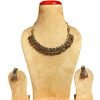 Vintage Design Tourmaline Necklace with Earrings