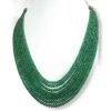 Plain 3-5 MM Natural Zambian Emerald Gemstone Beads