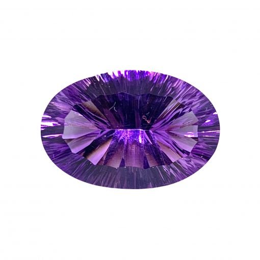 Massive 24.00 Carats Concave Cut Amethyst