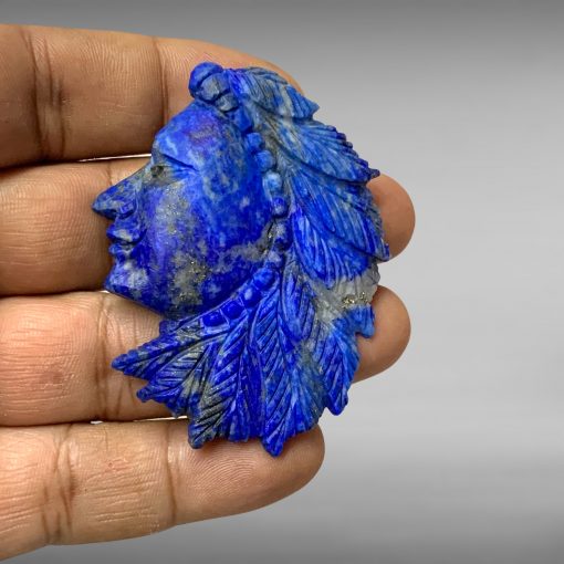 Carving Lapis Lazuli Lady Gemstone