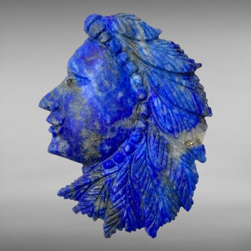 Carving Lapis Lazuli Lady Gemstone
