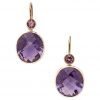 925 Sterling Silver Amethyst Earrings