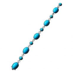 925 Sterling Silver Turquoise Bracelet