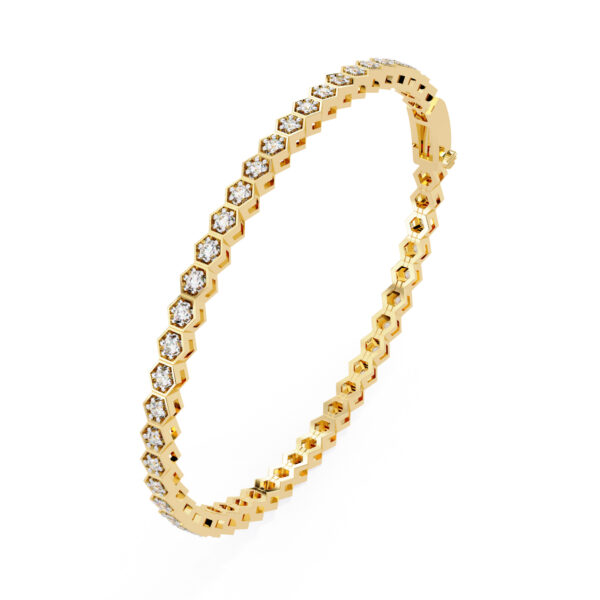 Moissanite Tennis Bracelet in Sterling Silver