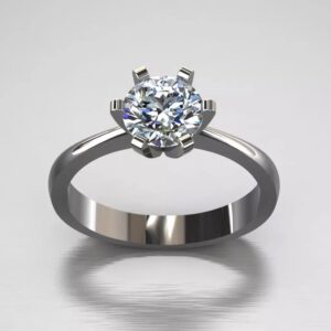 1 Carat IGI Certified Lab Grown Solitaire Diamond Ring
