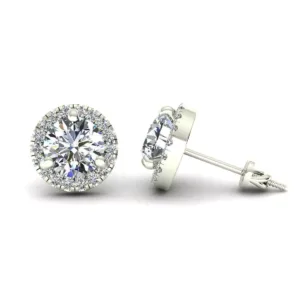 Women Classic Moissanite Studs