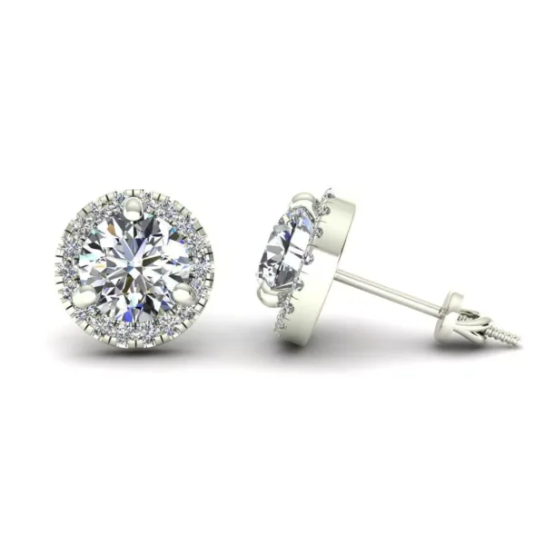 Women Classic Moissanite Studs