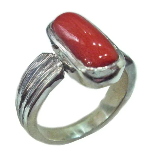 red-coral-cabochon-handmade-statement-ring
