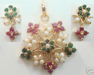 Discover 230+ ruby emerald pearl earrings super hot