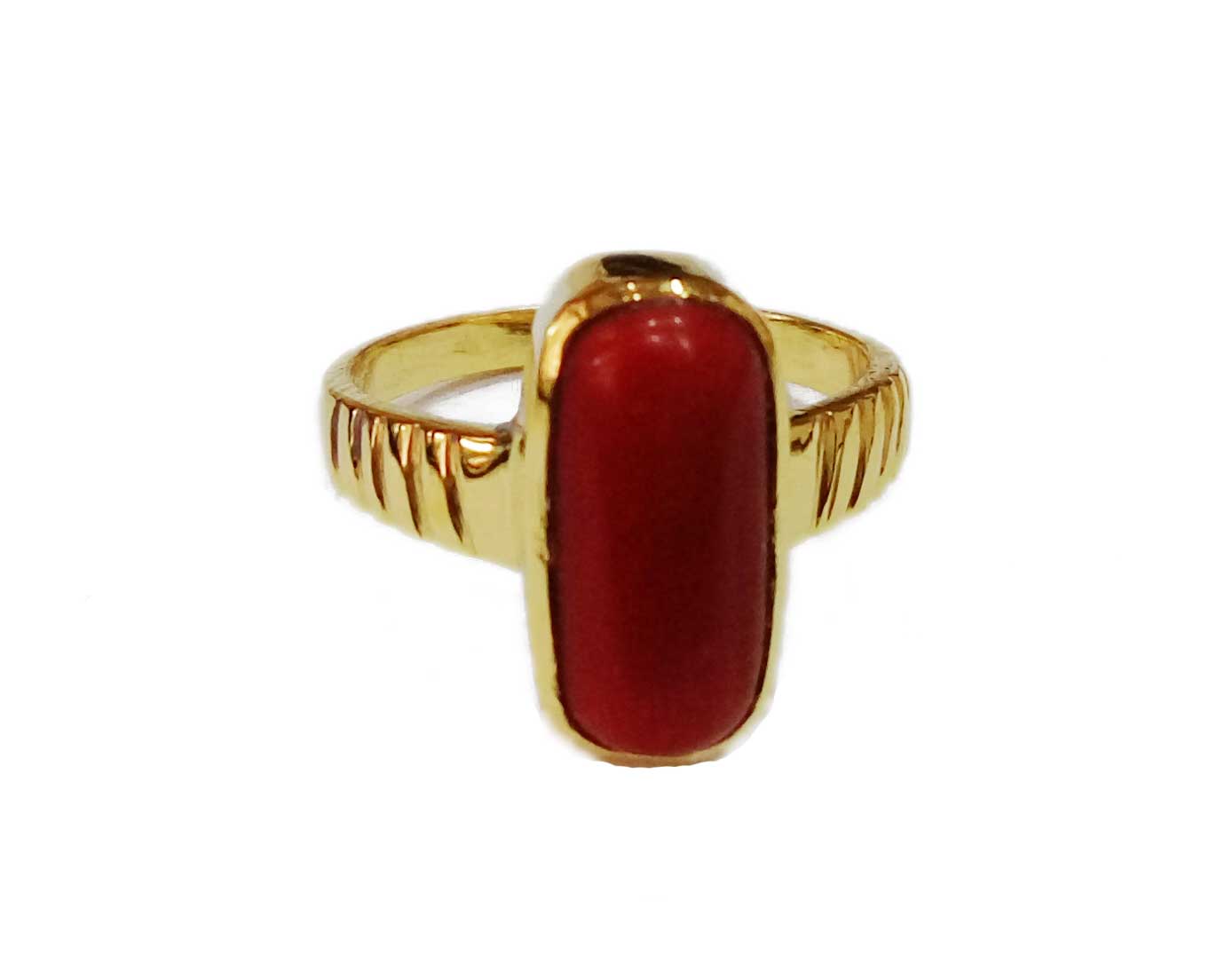 Natural Japani Red Coral Ring at Rs 145000/piece | Coral Ring in Jaipur |  ID: 25453616888