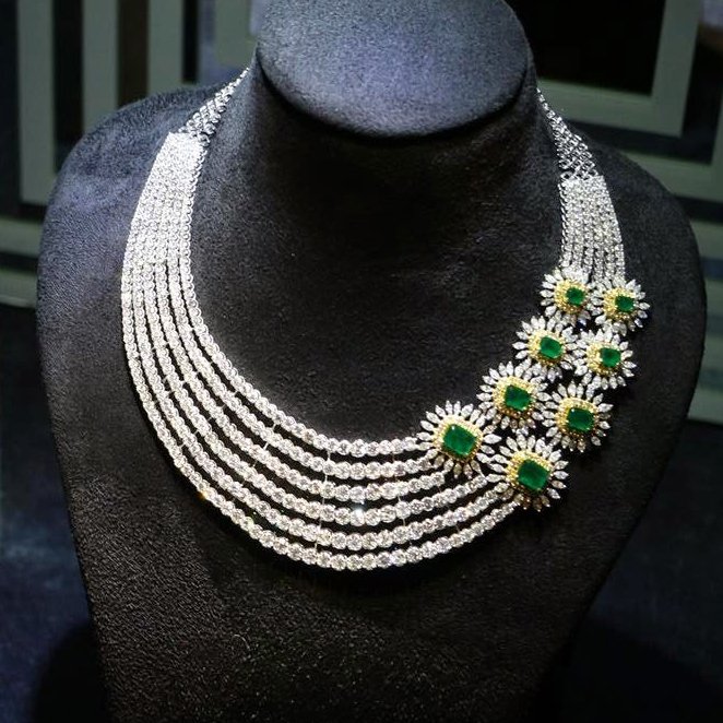 Big gemstone necklaces store