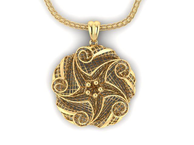 Plain gold pendant designs on sale